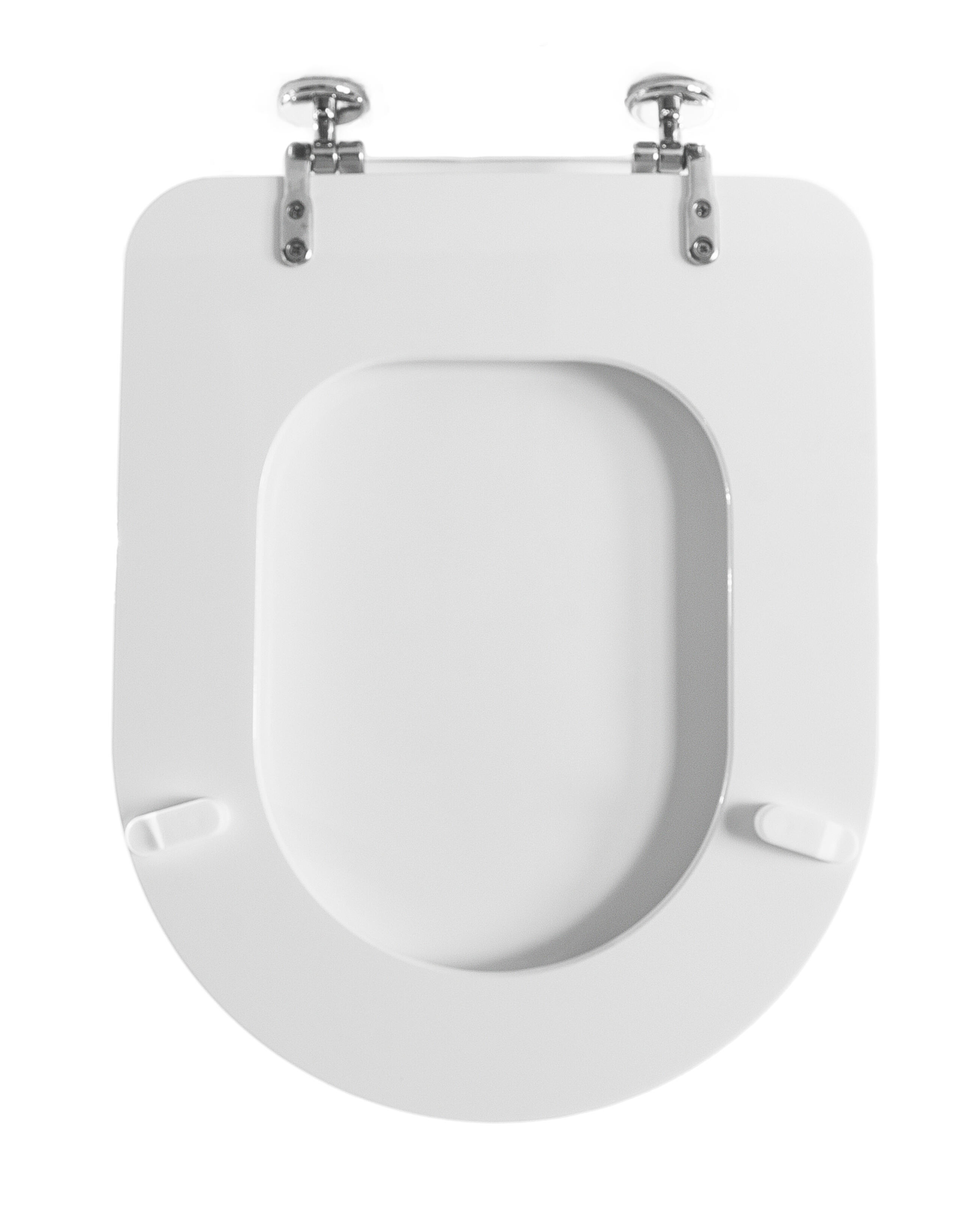 Copriwater a d dedicato per serie sanitari mdf bianco