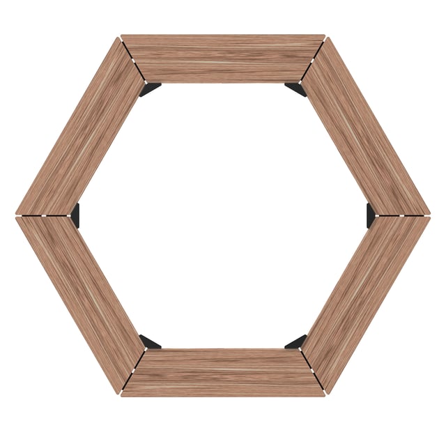 Tablette repas en bambou pour brasero BARBECOOK