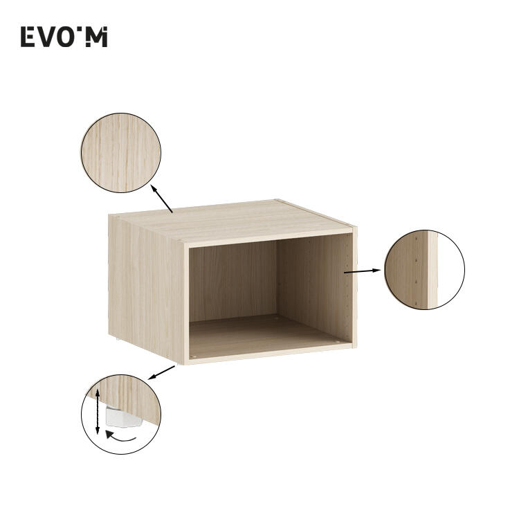 Módulo 38,4x60x54 cm carvalho Spaceo Evo'M - 5