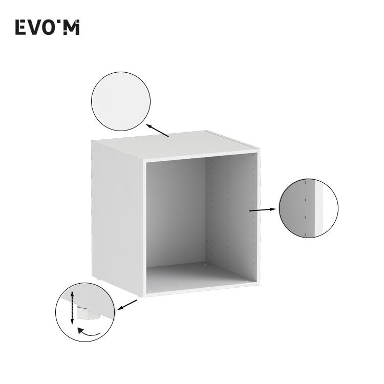 Caisson SPACEO Evo'M Blanc H.64 X L.60 X P.54 cm - 3