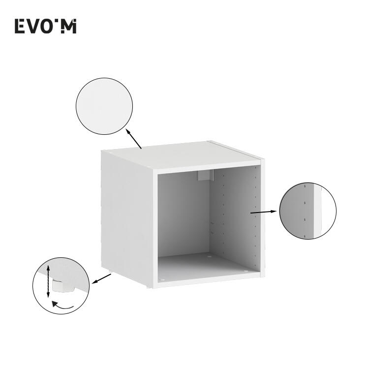 Caisson SPACEO Evo'M Blanc H.38,4 X L.40 X P.38 cm - 3