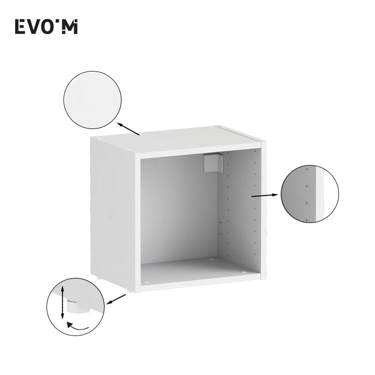 Caisson SPACEO Evo'M Blanc H.38,4 X L.40 X P.28 cm - 2