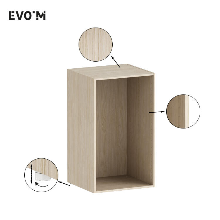 Móvel inferior Spaceo Evo'M 60x54x102.4 cm carvalho - 3