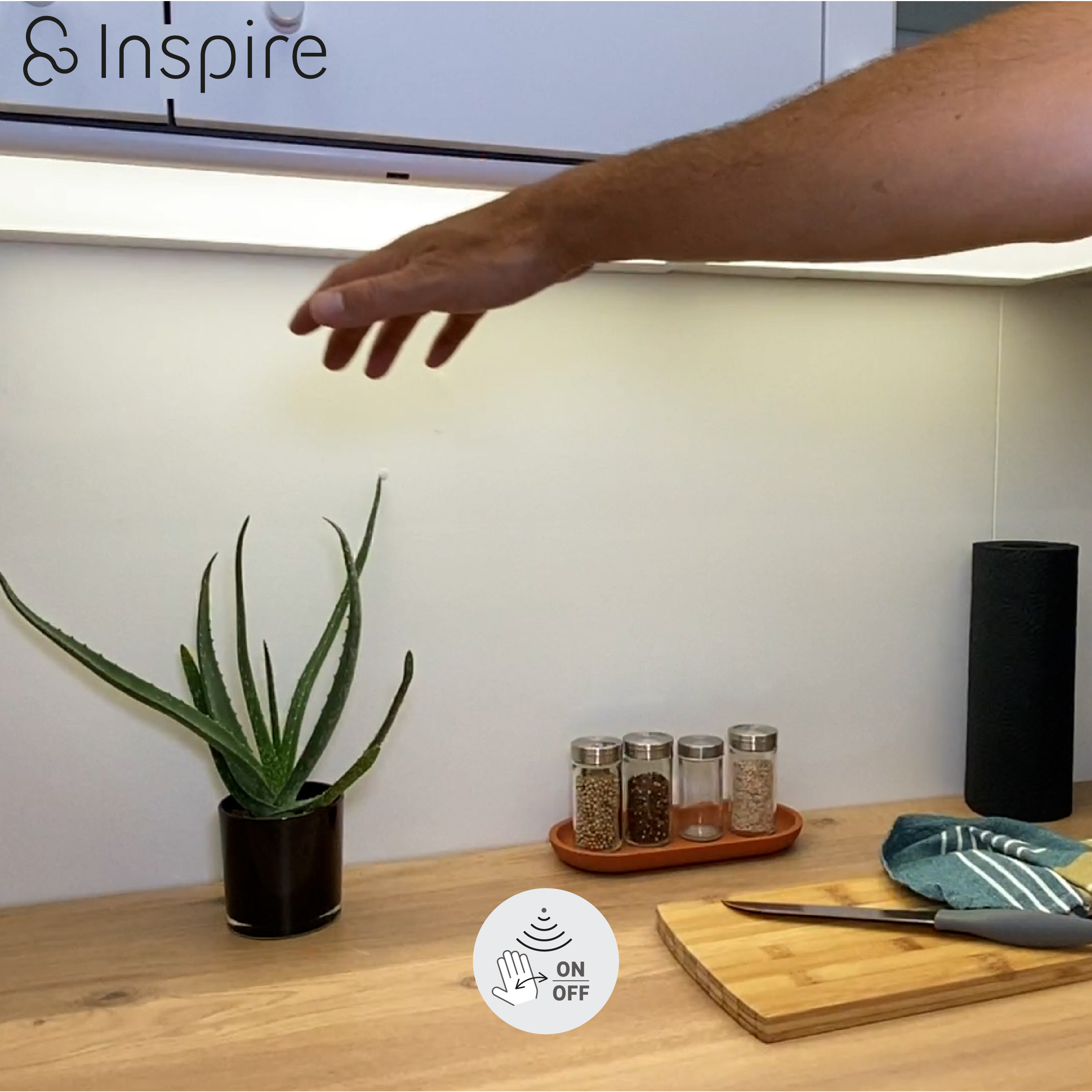 Panel LED Naoko IP20 60 x 35 cm 650 lm Inspire - 17