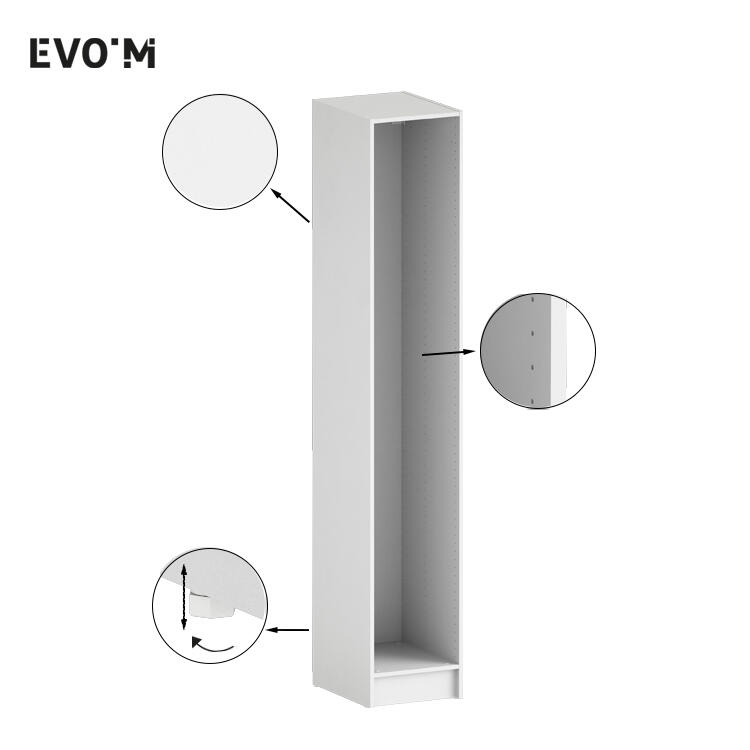 Caisson SPACEO Evo'M Blanc H.230,4 X L.40 X P.50 cm - 3