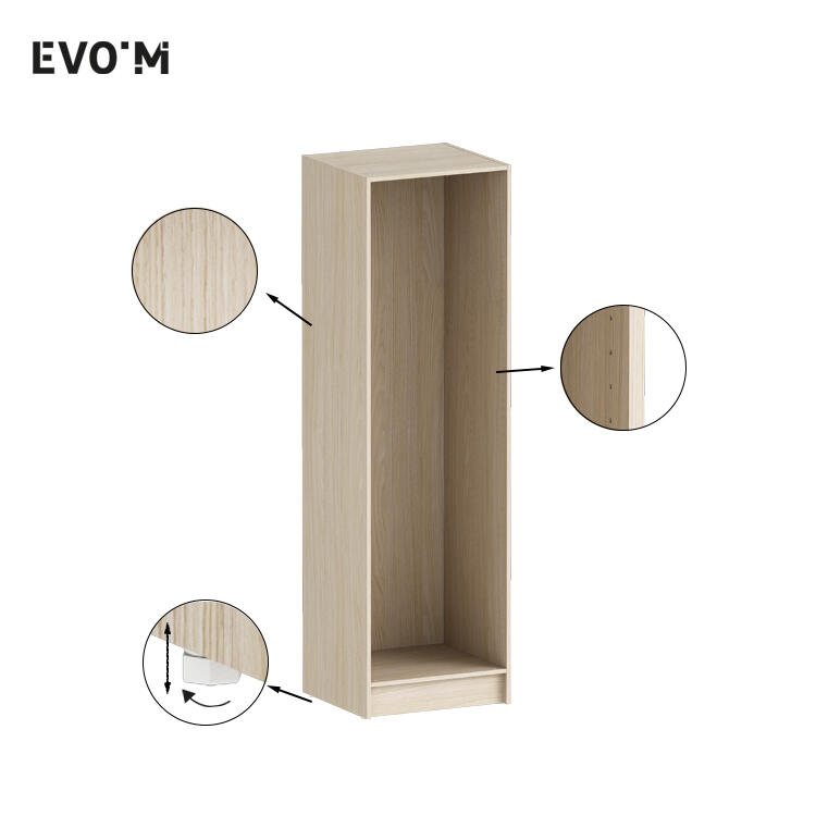 Módulo Spaceo Evo'M carvalho 60x54x204,8 cm - 5