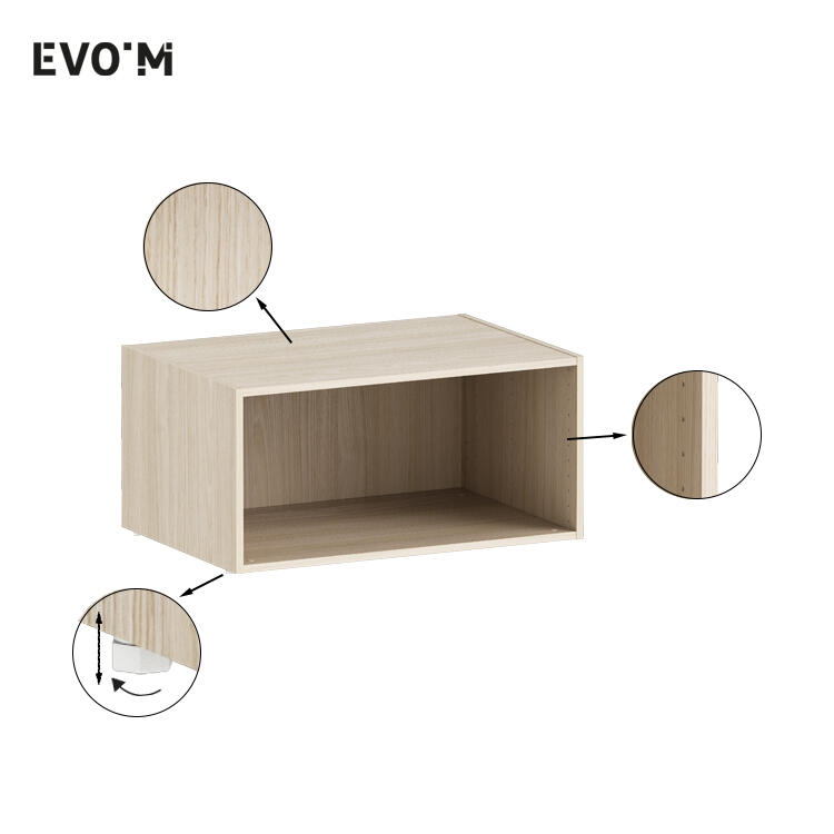 Módulo 38,4x80x54 cm carvalho Spaceo Evo'M - 5