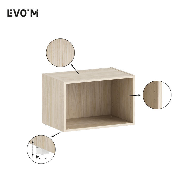 Módulo 38,4x60x38 cm carvalho Spaceo Evo'M - 5