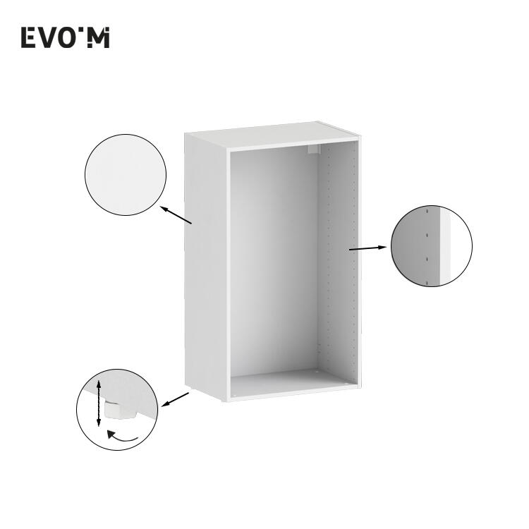 Módulo de armario Spaceo Evo’M blanco 60x102.4x38 cm - 4