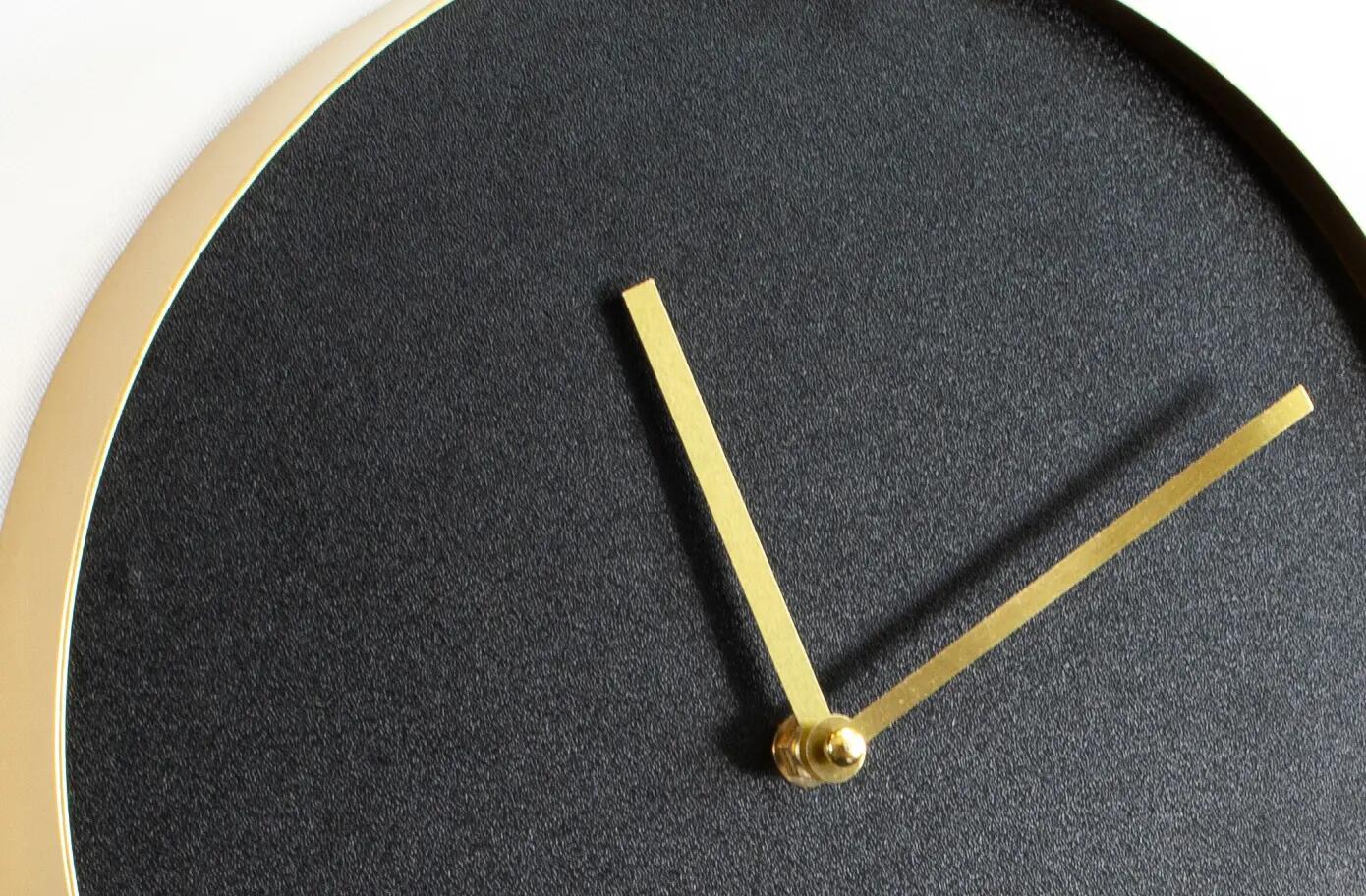 Horloge à fixation murale Logio ARIANE noir Diam.30 cm - 2