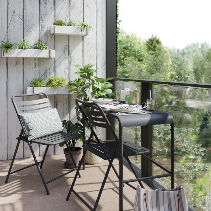 set-of-2-dining-chairs-cafe-II-origami-foldable-steel-anthracite