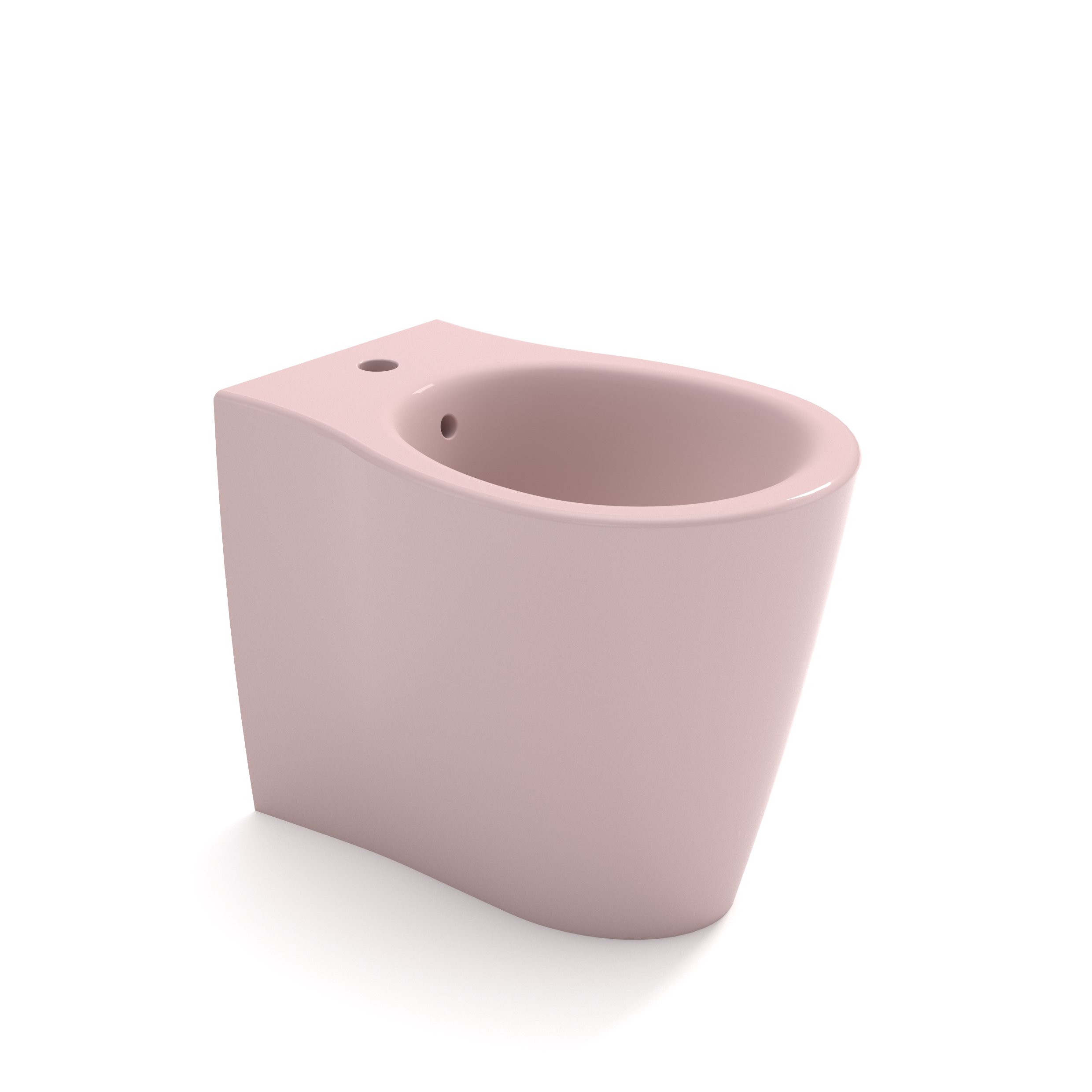 Bidet Filomuro Soft OLYMPIA CERAMICA Rosa Lucido Leroy Merlin