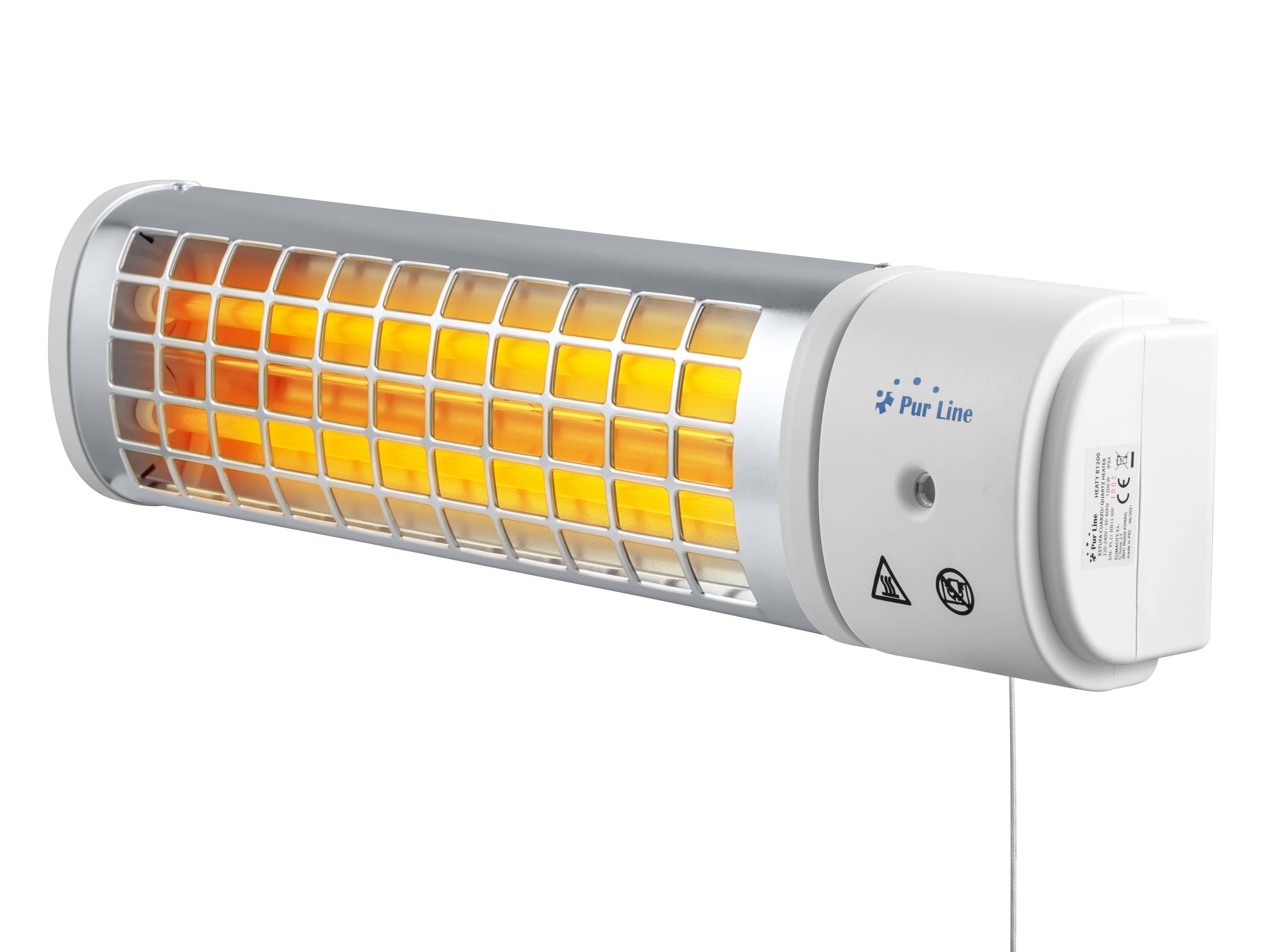Estufa heaty 1200 w