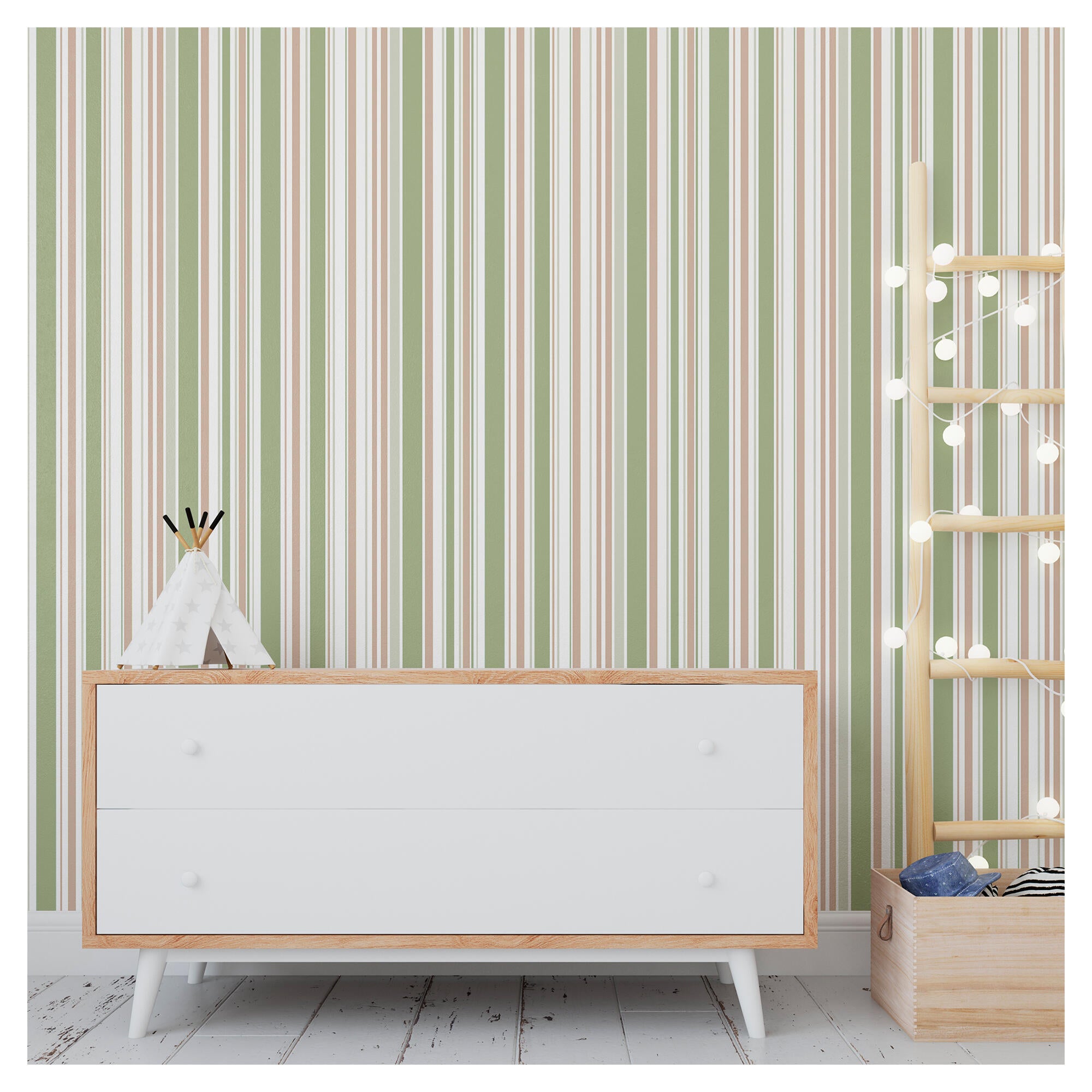 Papel pintado tapiz aplicación cola en papel rayas 6577 amarillo vinelus 52cmx10m