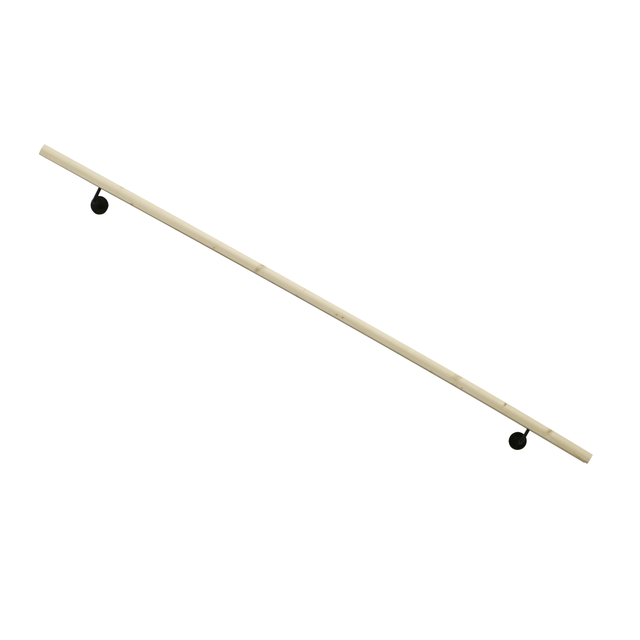 Kit corrimão de madeira Basic 2m