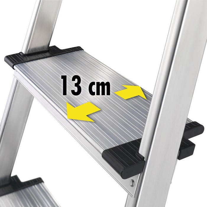 Escabeau confortable 4 marche large Hailo