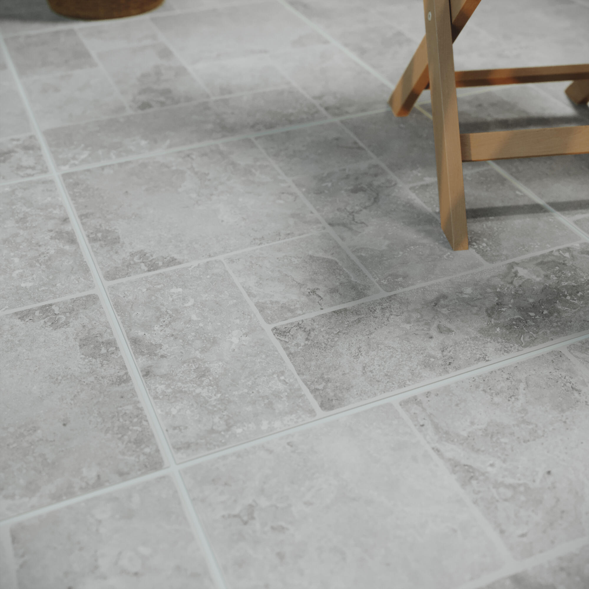 Carrelage sol extérieur effet pierre multi gris Lakos l.60 x L.60 cm ARTENS - 4