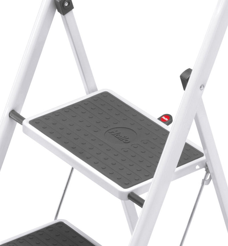 Marchepied 2 marches larges et antidérapantes sécurité Hailo - 3