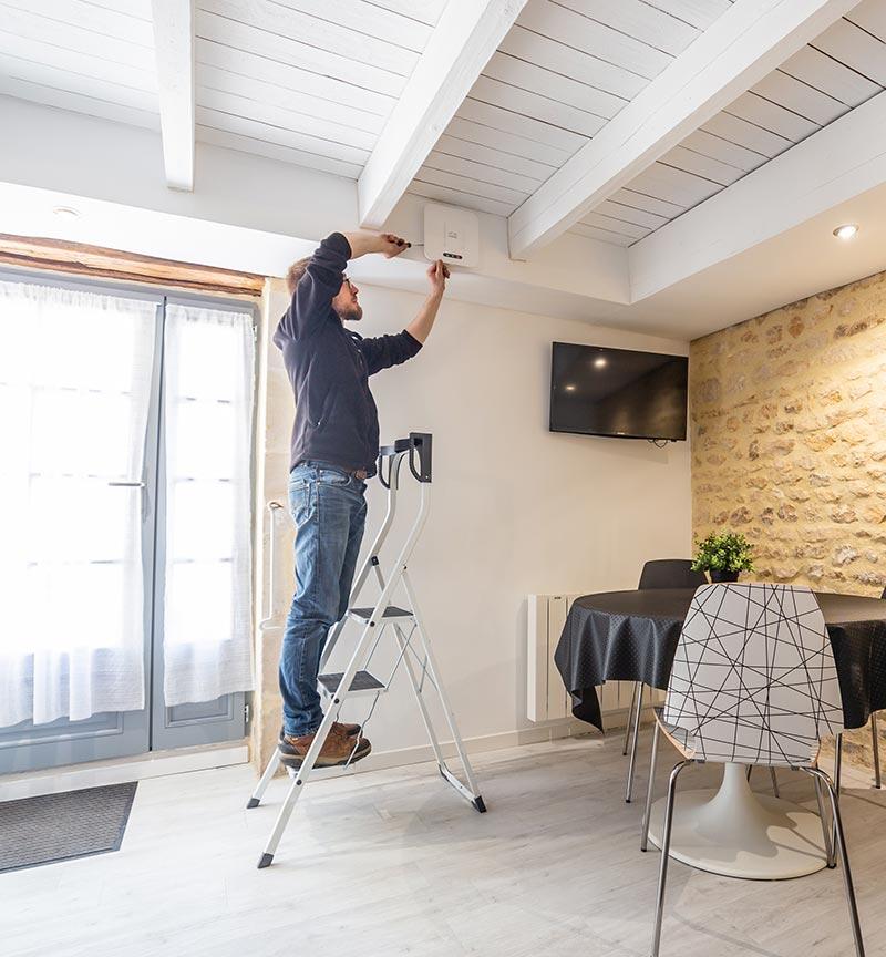 Marchepied 3 marches sécurisé Hailo - 1