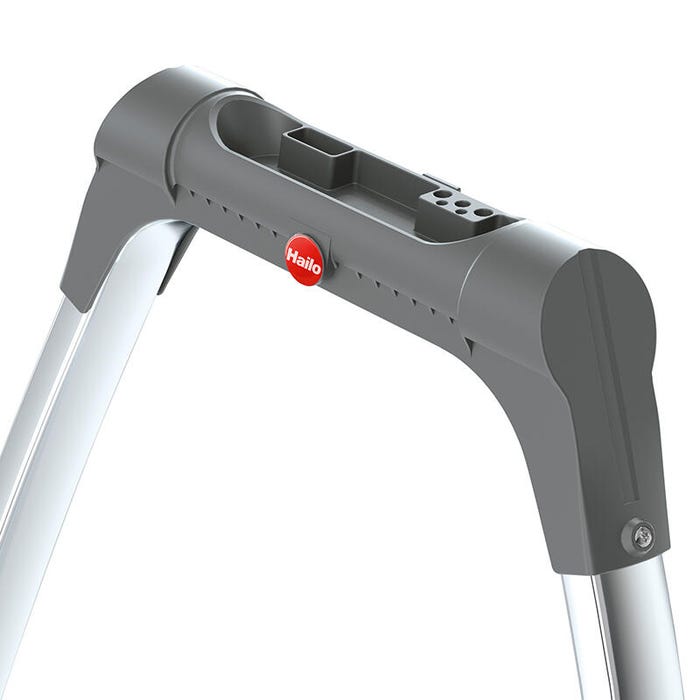 Marchepied escabeau 3 marches pratique porte outil Hailo