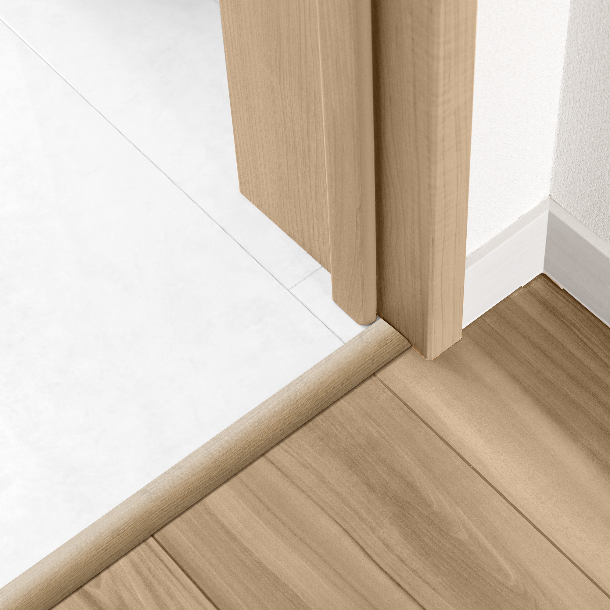 Barre de seuil alu décor 10 à fixer, l.4.7 cm x L.93 cm ARTENS - 2