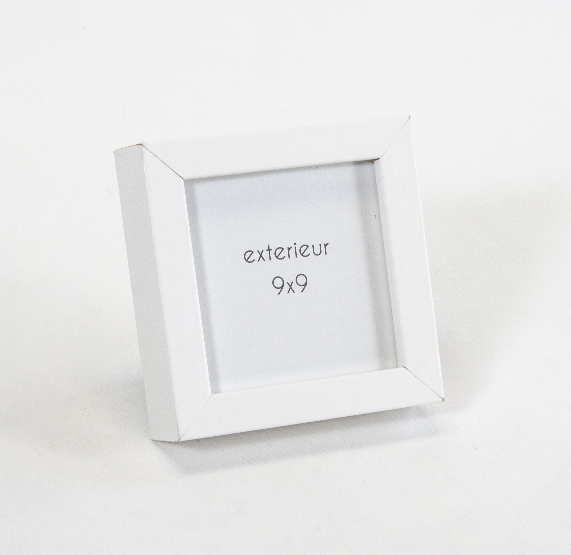 Cadre Lario, l.9 x H.9 cm blanc, INSPIRE