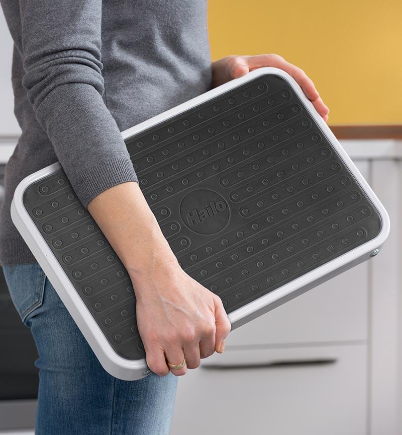 Marchepied 1 marche léger et compact Hailo - 3