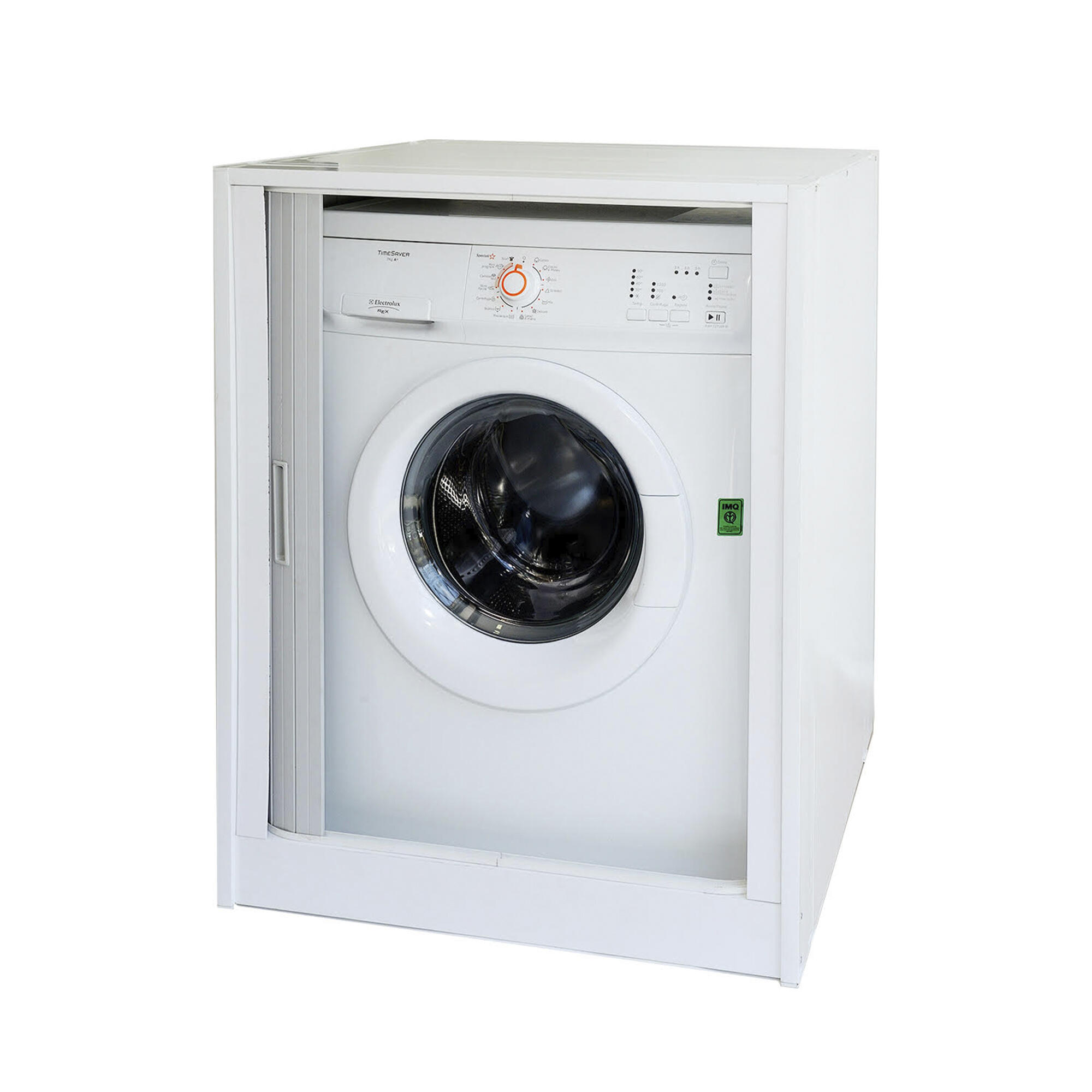 Mueble lavadora/secadora 190x62,5cm sonoma armario estantería alta cuarto  baño