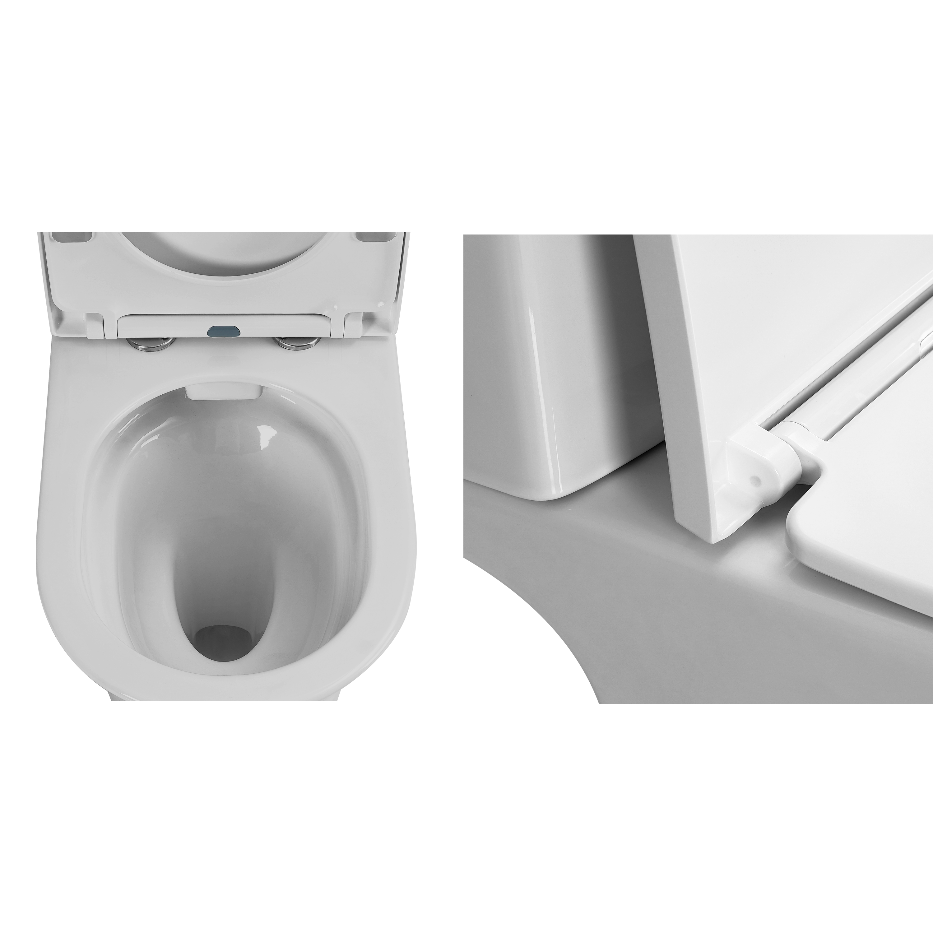 Pack sanita ao chão branco saída universal 3/4.5 l Sensea Remix - 8