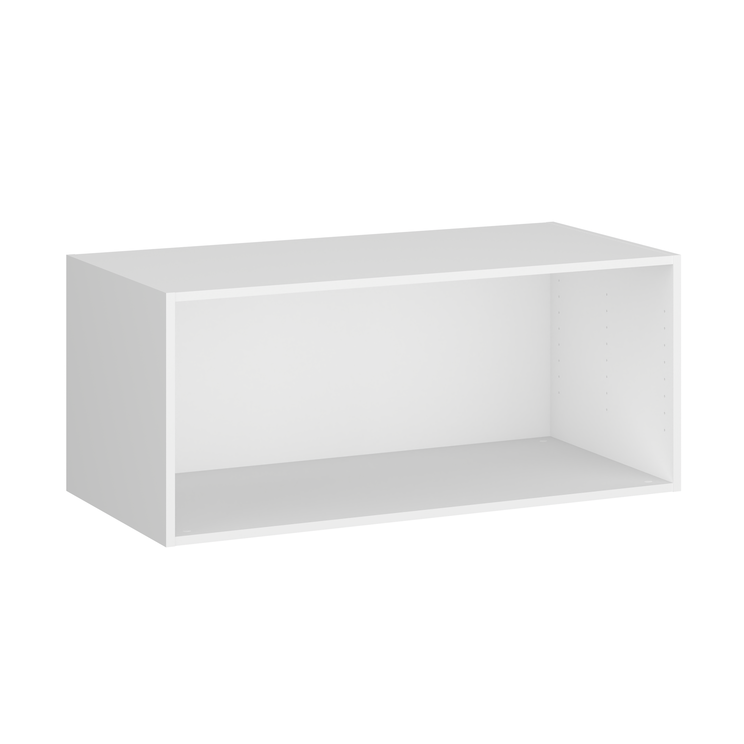 Korpus nadstawki do szafy 100 x 44.4 x 58 cm biały