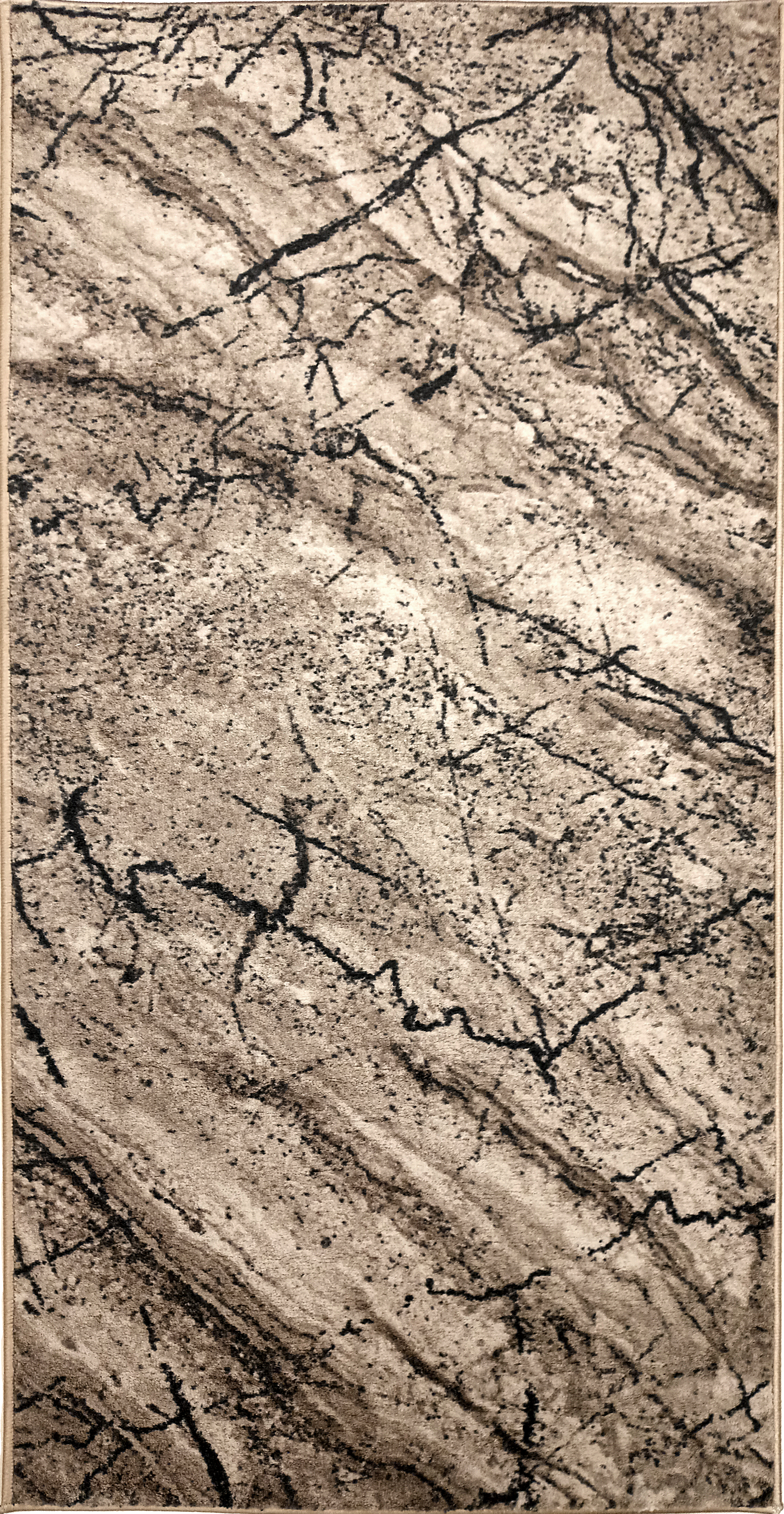 Dywan Aqua Marble beżowy 80 x 160 cm