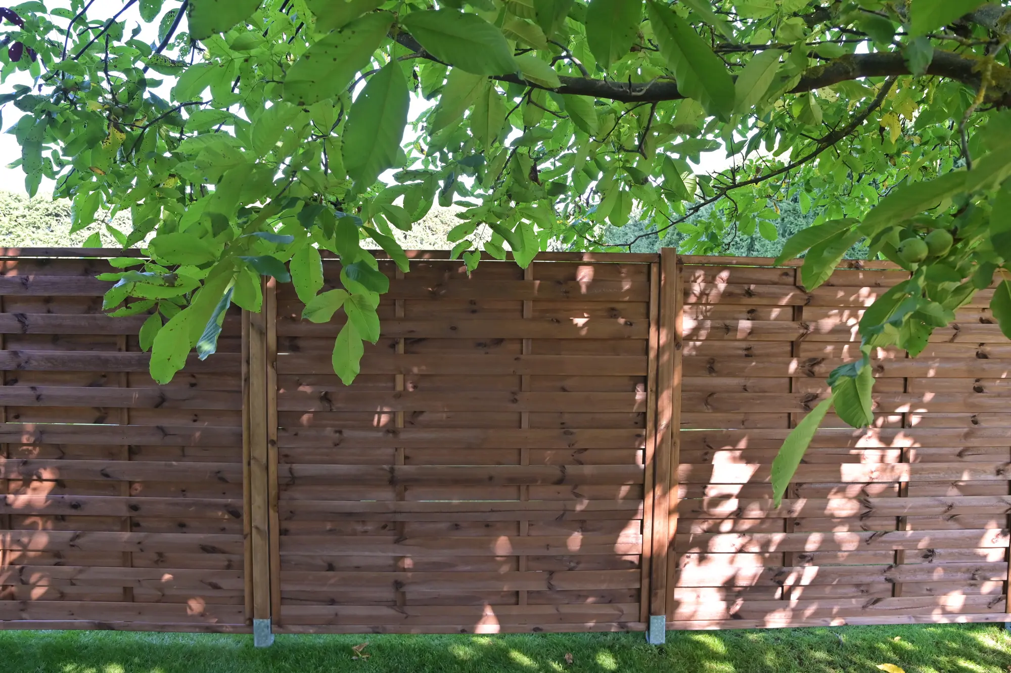 Płot szczelny Nive 180x180 cm drewniany Naterial - 5