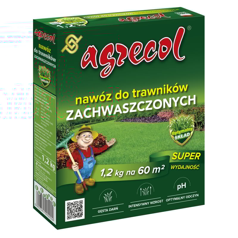 Nawóz do trawników zachwaszczonych 1.2kg Agrecol