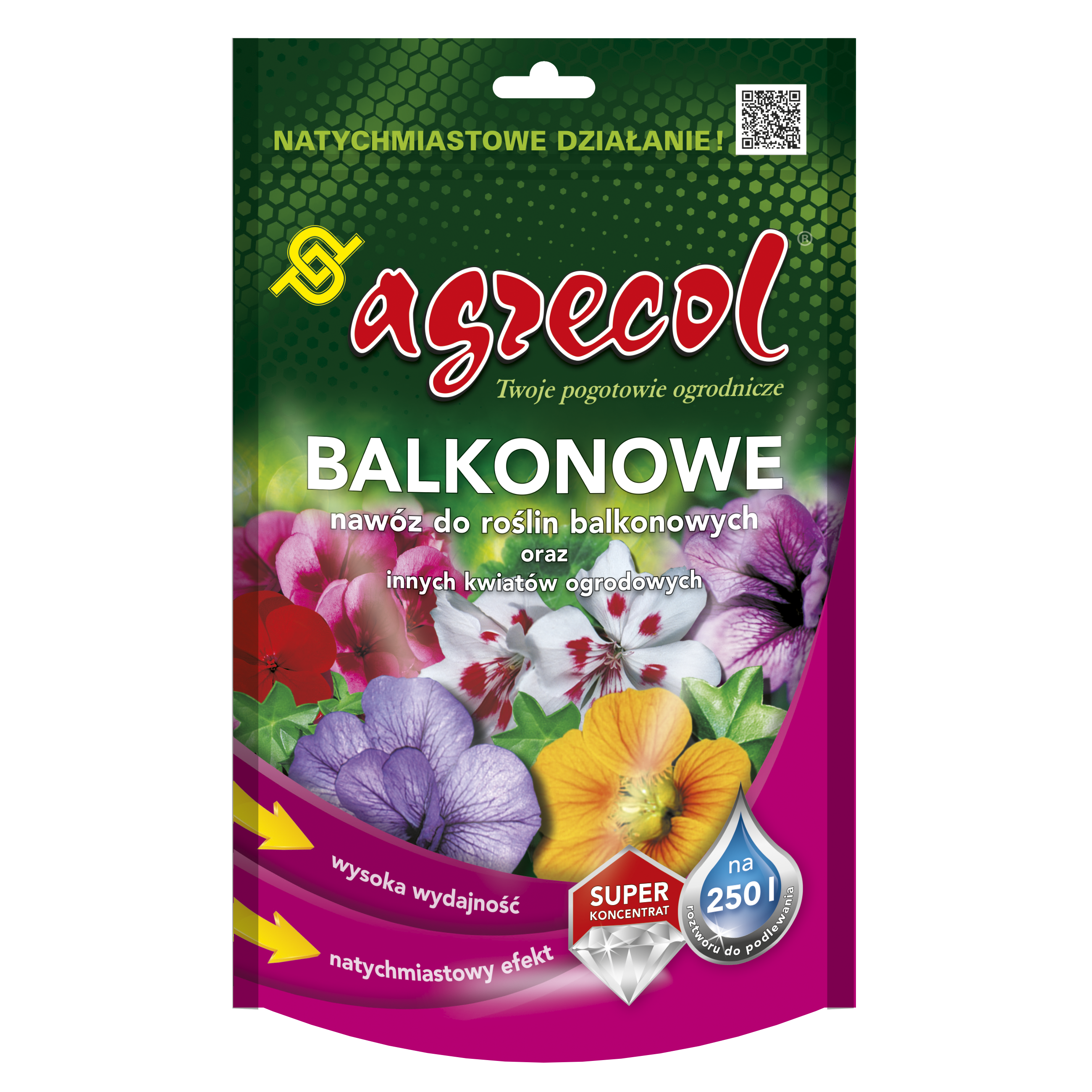 Nawóz do roślin balkonowych 0.25kg Agrecol