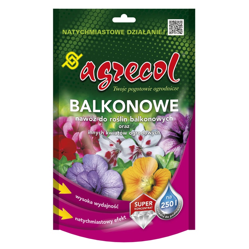 Nawóz do roślin balkonowych 0.25kg Agrecol