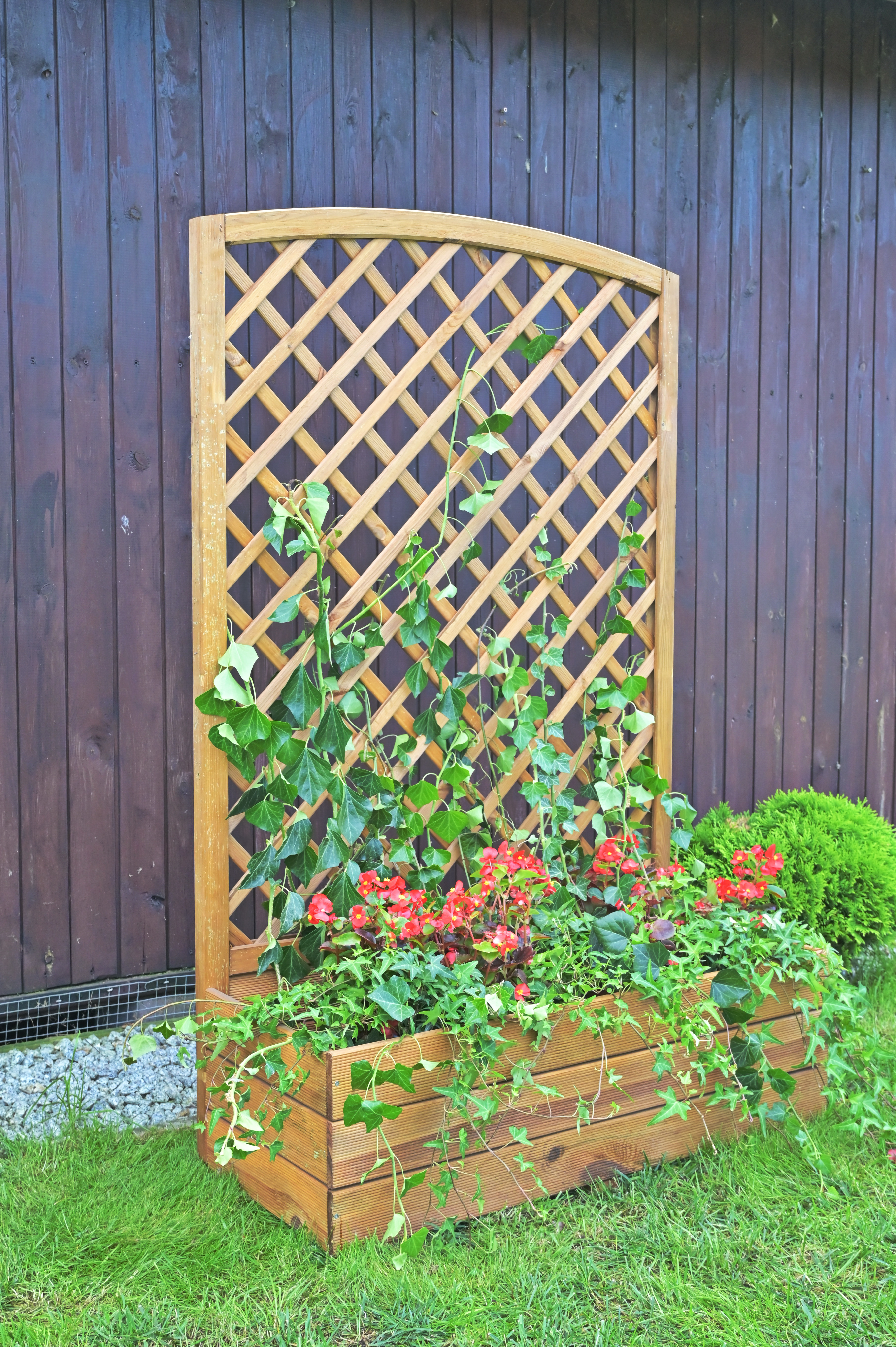 Donica drewniana z pergolą Nive 40x90x141.6 cm Naterial - 2