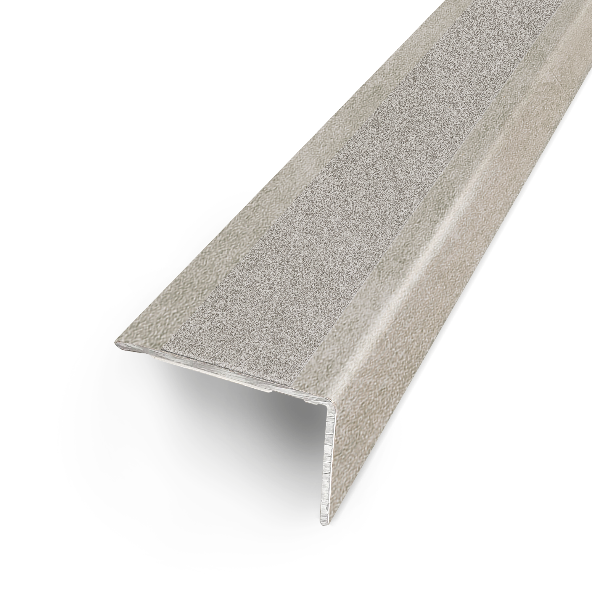 Perfil de canto de aluminio gris 95 cm artens