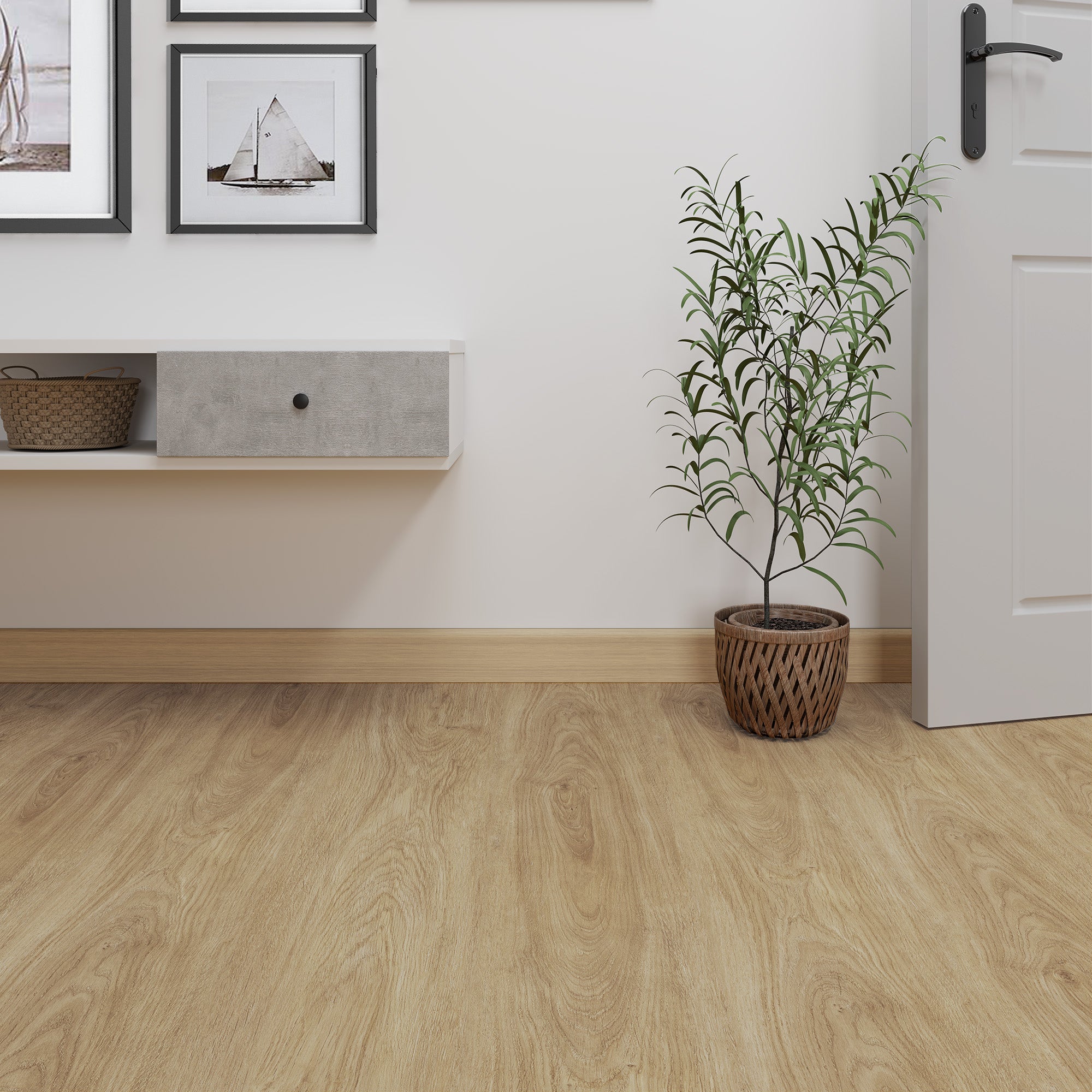 Plinthe mdf, décor 10, H. 7.8, Ep.14 mm ARTENS - 3