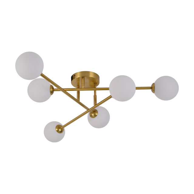 Lampa sufitowa Dorado złota 6 x G9 Light Prestige