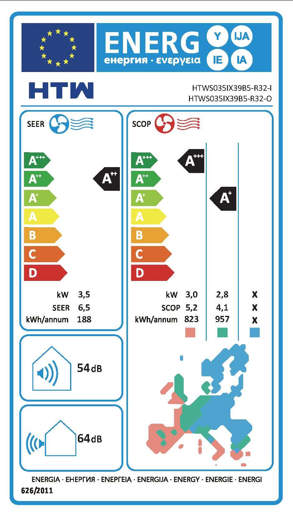 Ar condicionado (1X1) 12KBTU IX39B5 HTW - 5