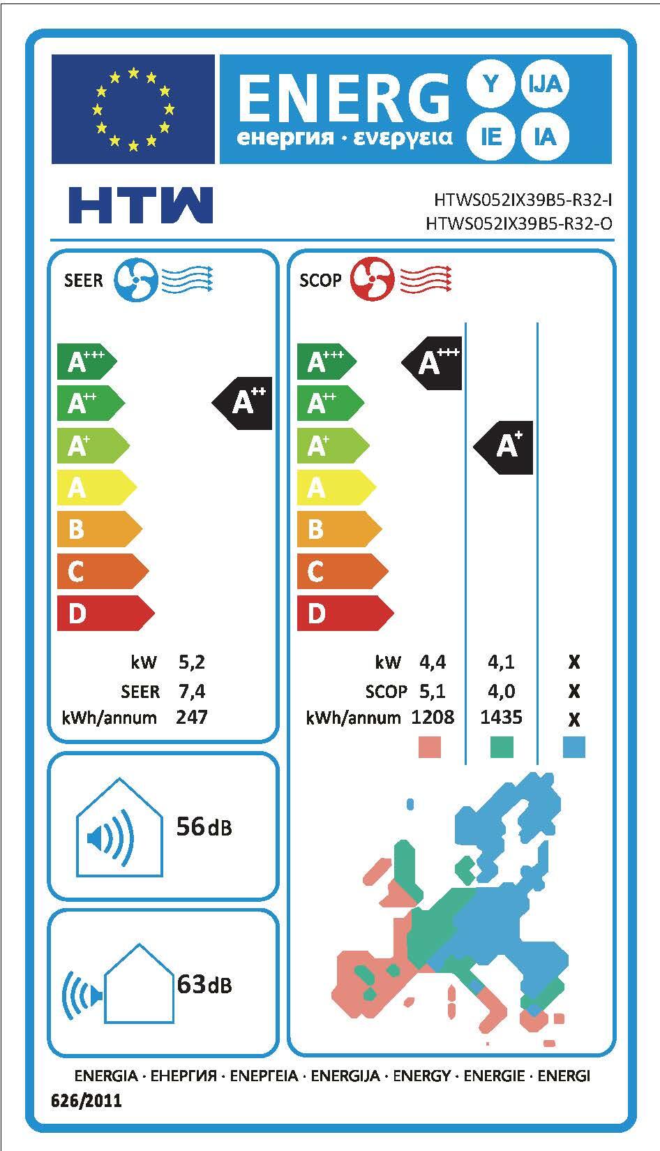 Ar condicionado (1X1) 18KBTU IX38B5 Wi-fi HTW - 5