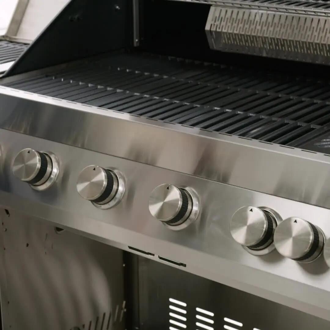 Modulo para cocina de exterior de acero inoxidable con fregadero Ilo 90 x 55.3 x 73 cm - 9