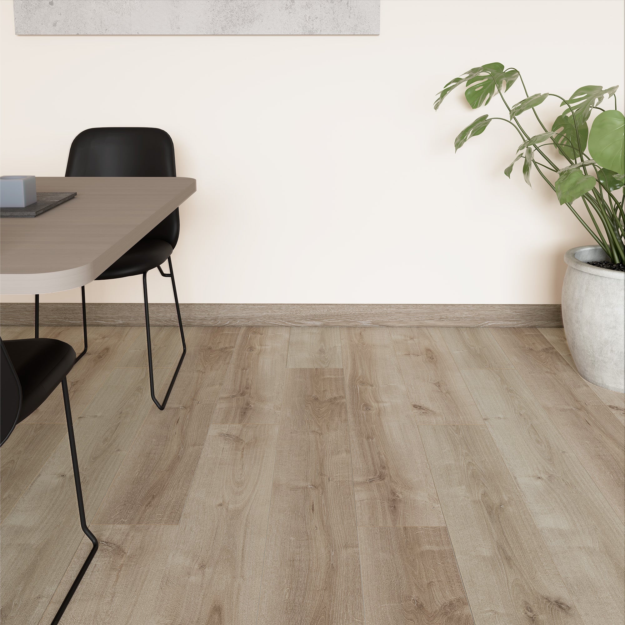 Plinthe mdf, décor 75, H. 7.8, Ep.14 mm ARTENS - 3