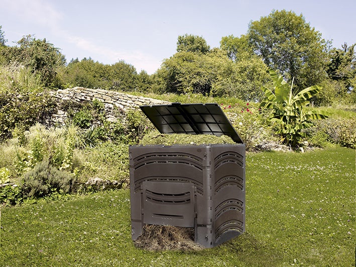Composteur d'extérieur BELLI Compost'éco noir 350 l - 2