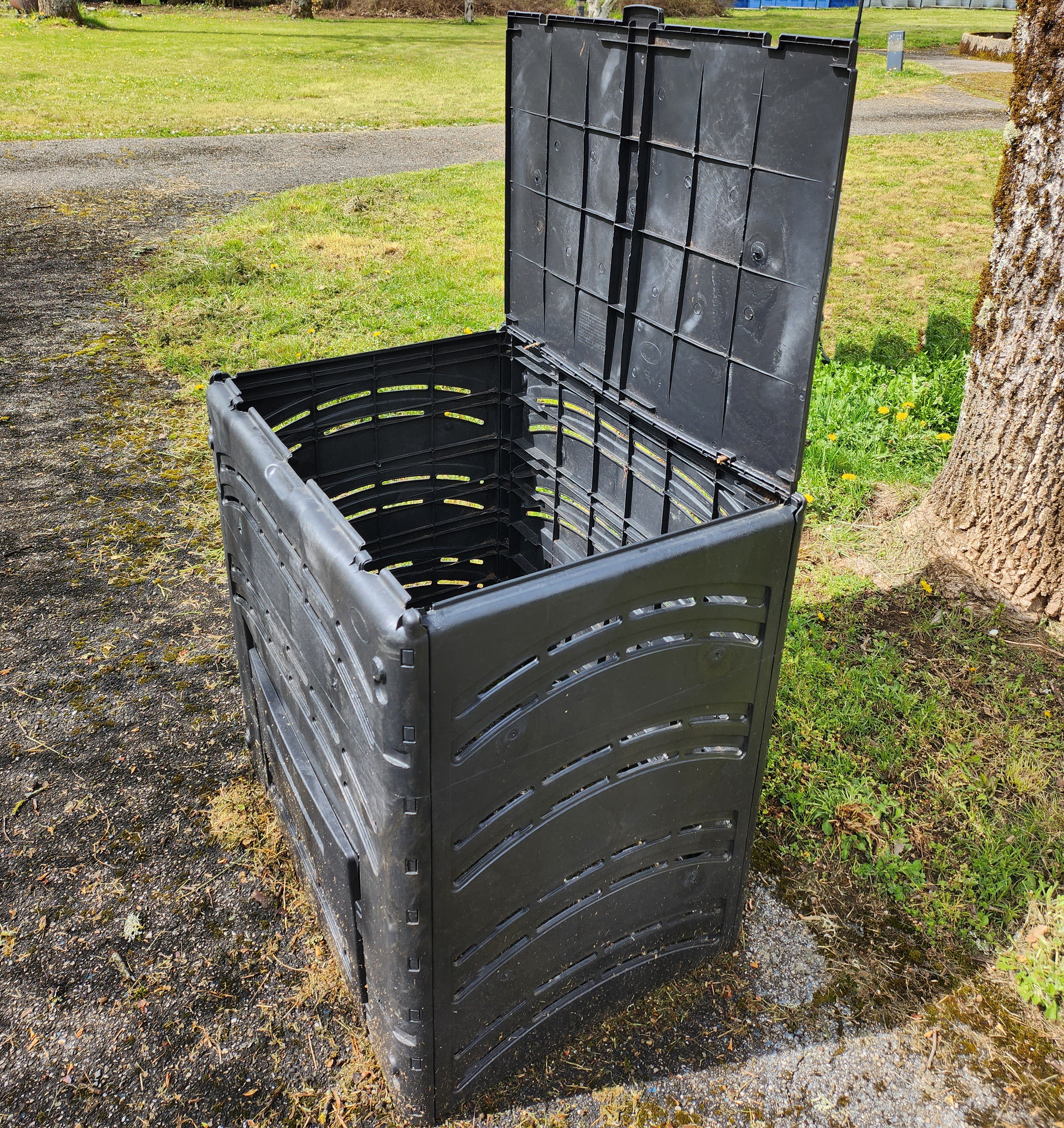 Composteur d'extérieur BELLI Compost'éco noir 350 l - 3