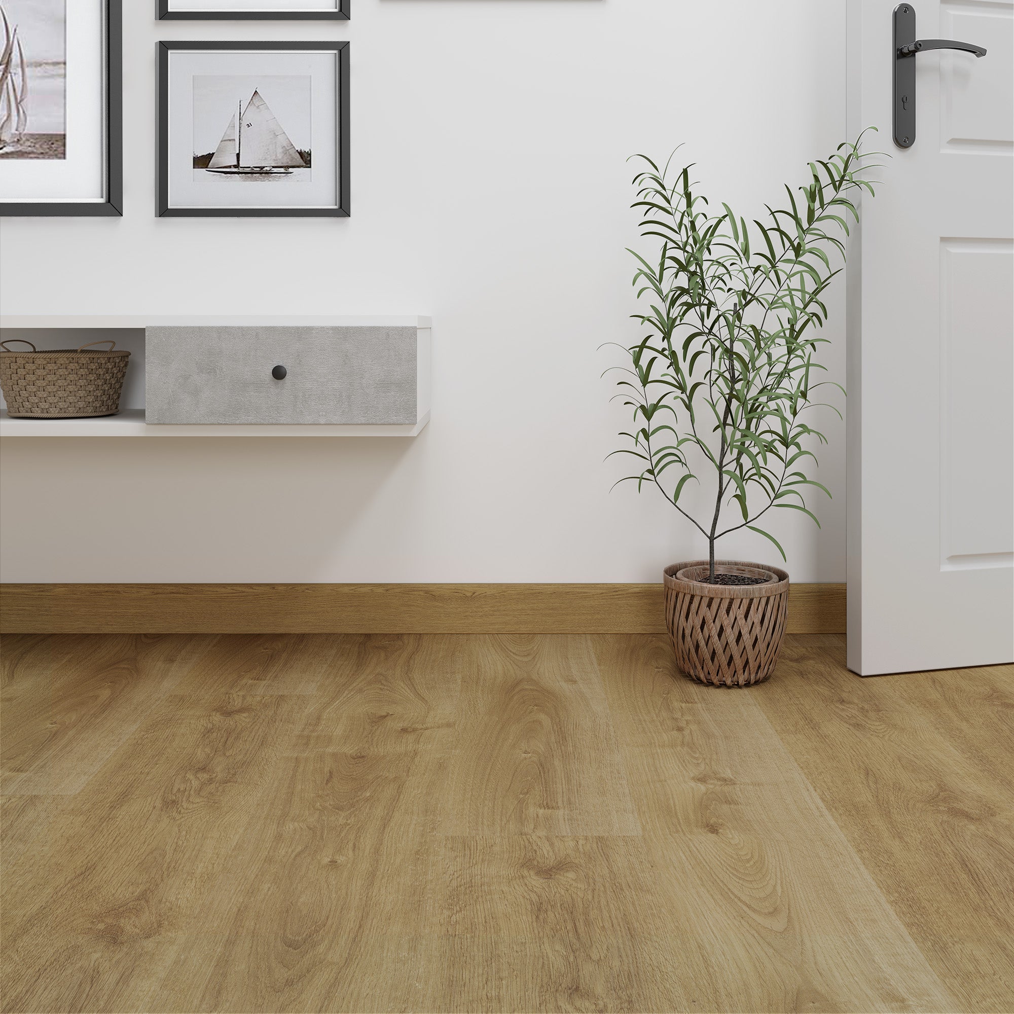 Plinthe mdf, décor 120, H. 7.8, Ep.14 mm ARTENS - 3