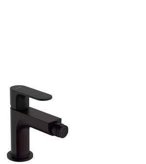 Miscelatore lavabo nero Rubinetto acqua calda e fredda in ottone a scomparsa a parete a 2 fori per bagno | Leroy Merlin
