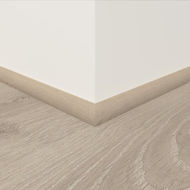 Quart-de-rond mdf, décor 100, H. 1.2, Ep.12 mm ARTENS