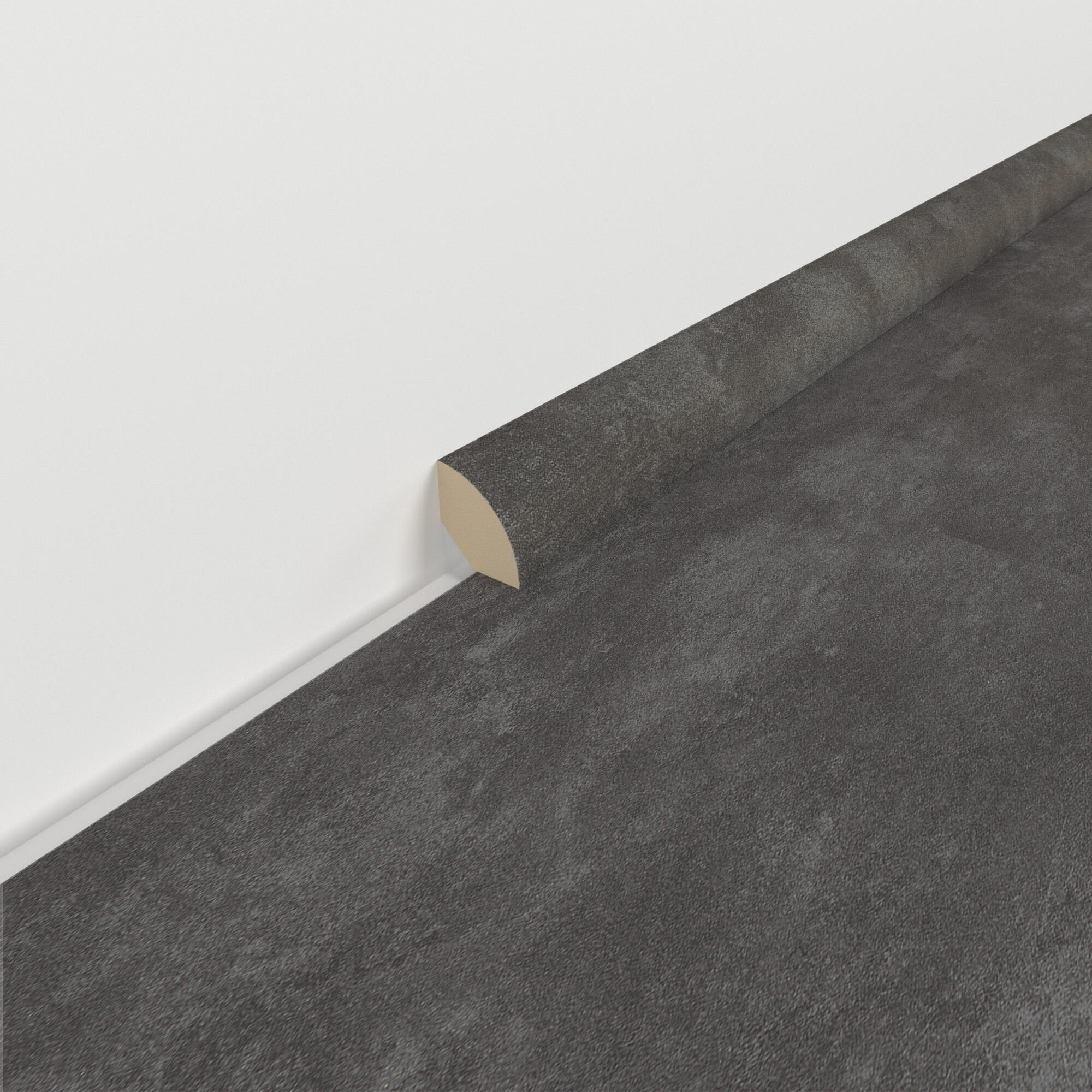 Quart-de-rond mdf, décor 180, H. 1.2, Ep.12 mm ARTENS - 3