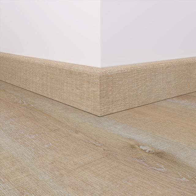 Plinthe mdf, décor strada, H. 7.8, Ep.14 mm ARTENS